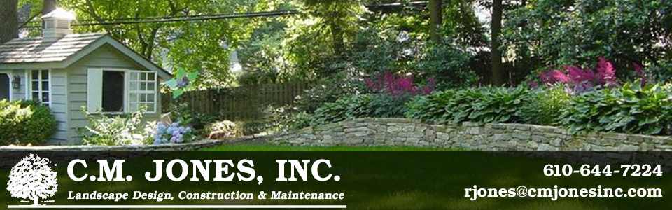 CM Jones Inc. comprehensive landscsape construction